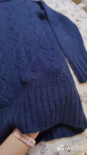 Свитер шерстяной теплый