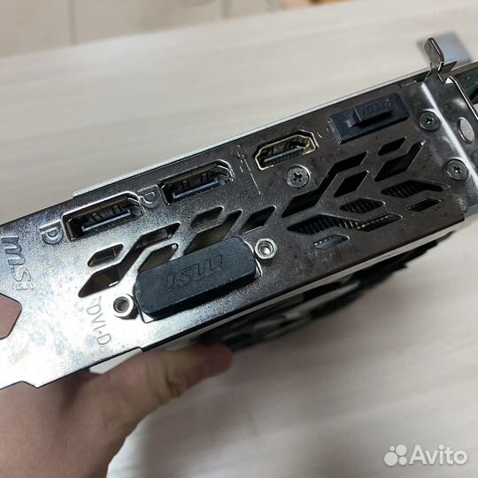 Видеокарта MSI GTX 1070 8gb quick silver
