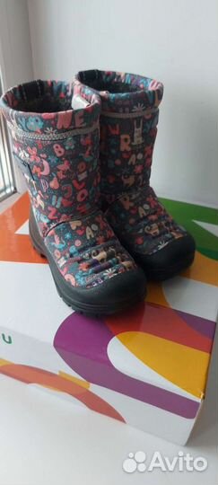 Сапоги зимние для девочки