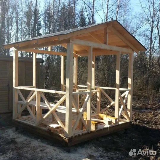 Беседка садовая шатер