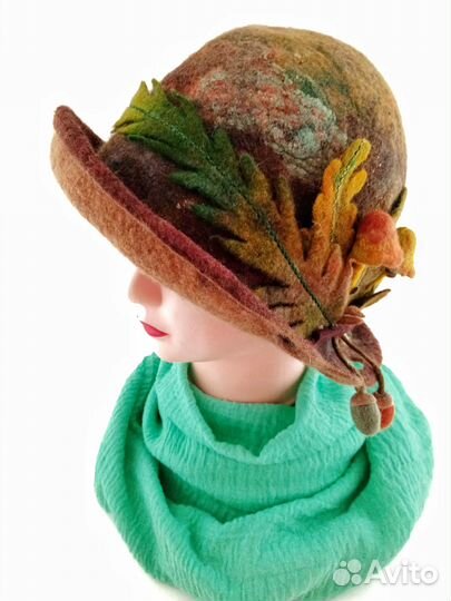 Шляпки валяные