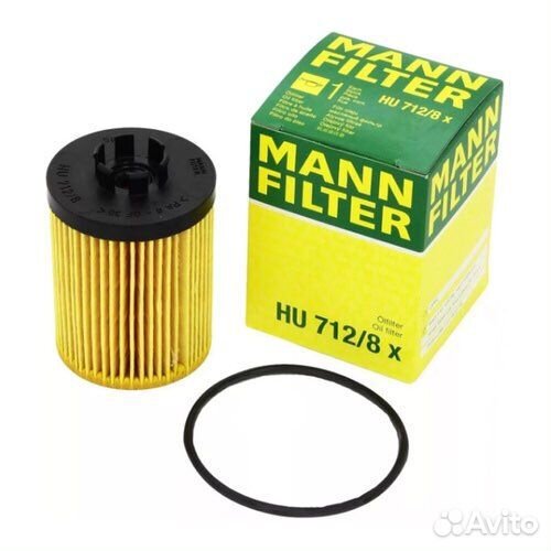 Масляный фильтр mann-filter HU 712/8 x