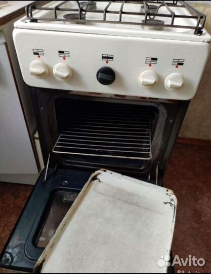 Газовая плита 4 ком.(отдельно решетка поддон)