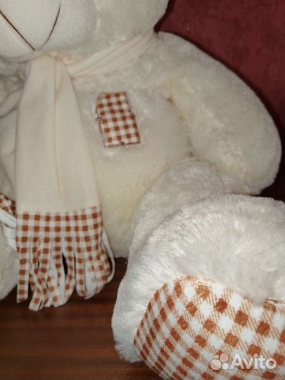 Плюшевый медведь новый