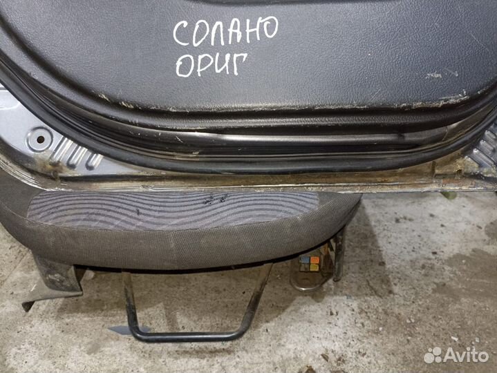 Лифан Солано дверь задняя левая серая дефект