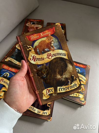 Книги коты воители