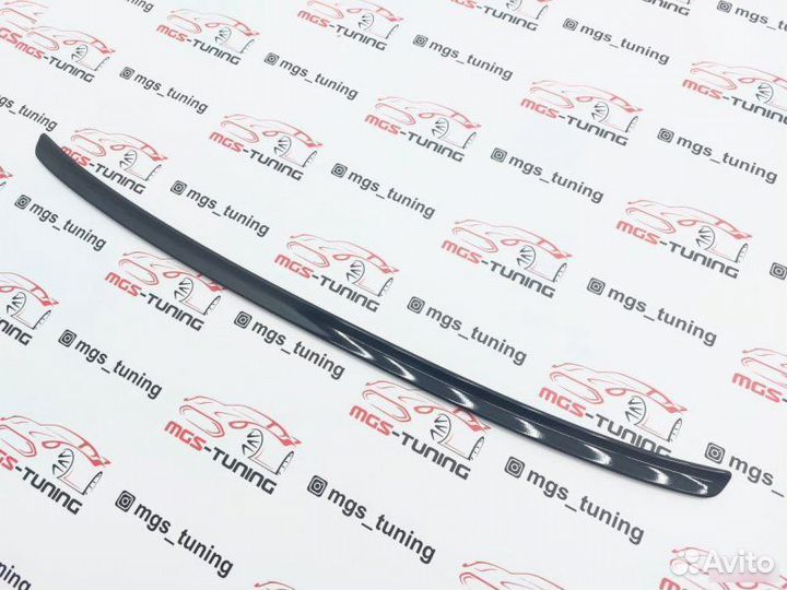 Спойлер BMW 3 Series E46 (Купе) M3 Style чёрный