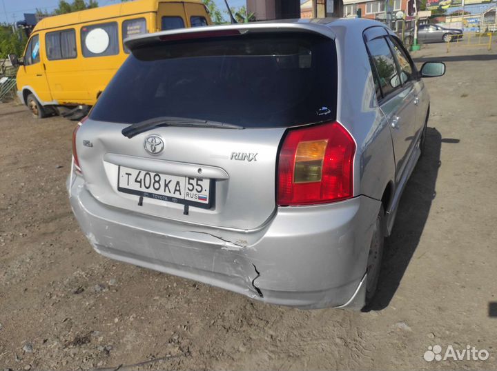 Крышка дверь багажника Toyota Corolla runx allex