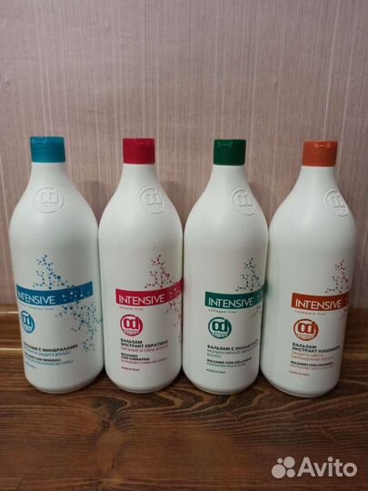 Бальзам кератин маска, шампунь 1л для окрашенных