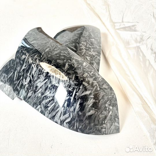 Накладки на зеркала bmw f30 кованный карбон