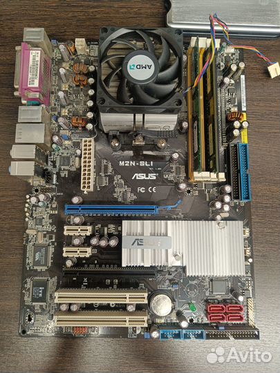 Мат.плата память видеокарта 2 DVD-RW бп 400вт