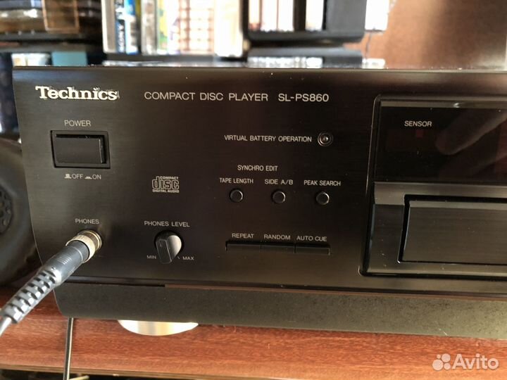 Technics SL-PS860 CD топовывй плейер из Японии