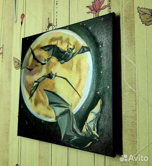 Картина холст 40 на 40 масло