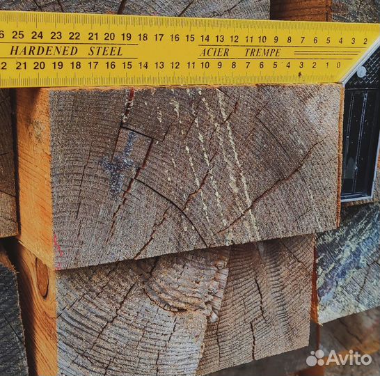 Экологичный брус из лиственницы