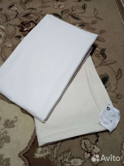 Льняная скатерть, постельное бельё, полотенца СССР