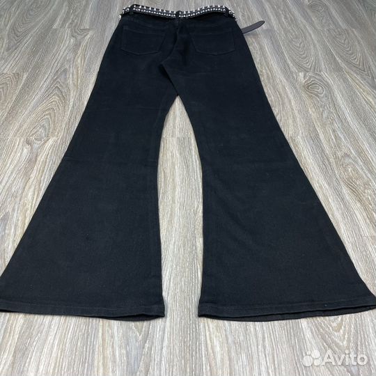 Джинсы Rick Owens клёш черные