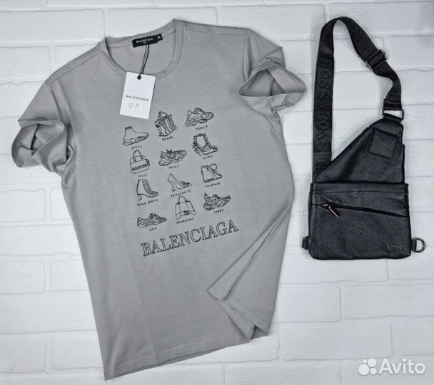 Мужская Футболка Balenciaga новые