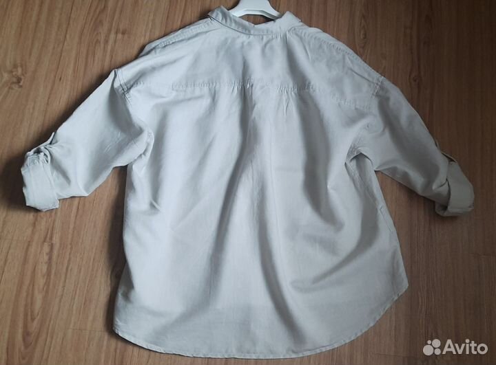 Рубашка женская оверсайз р-р