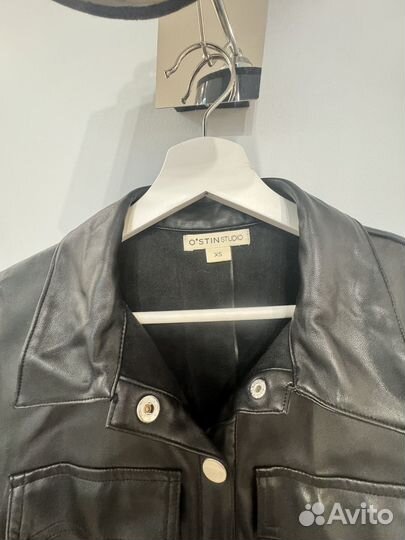 Кожаное платье