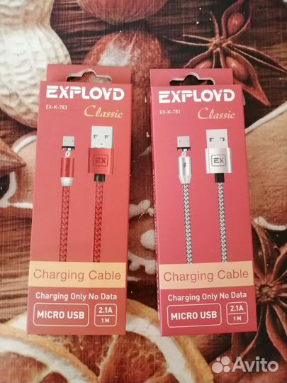 Кабель micro usb магнитный