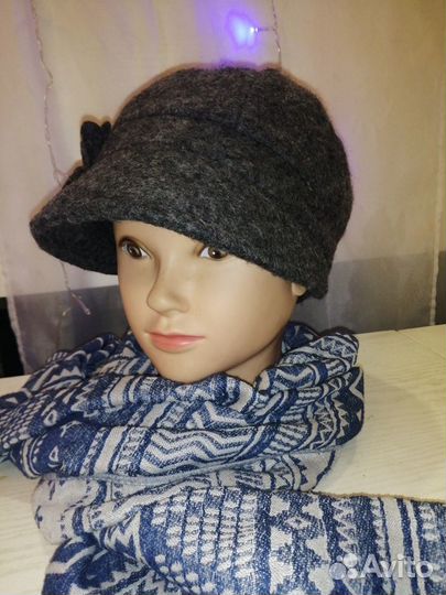 Шапка женская тёплая италия (interno)