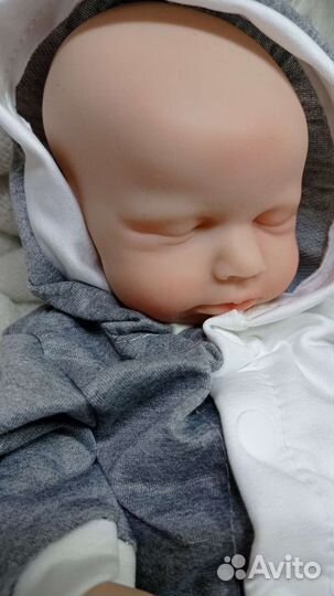 Продан.На заказ. Силиконовый реборн, мальчик 33 см
