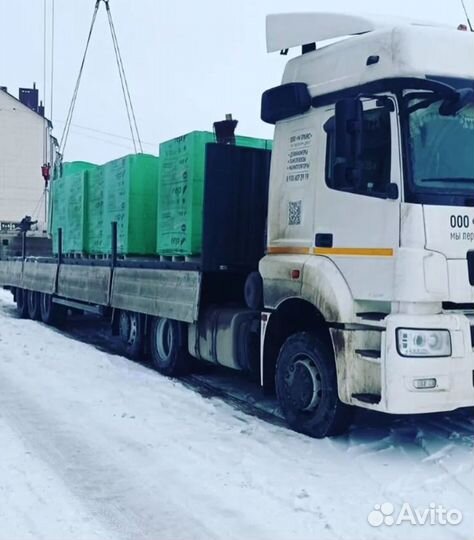 Газобетонный перегородочный Блок D500 600x250x200