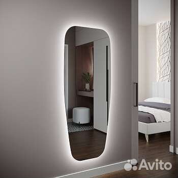 Зеркала с подсветкой, стеклополки, фартук