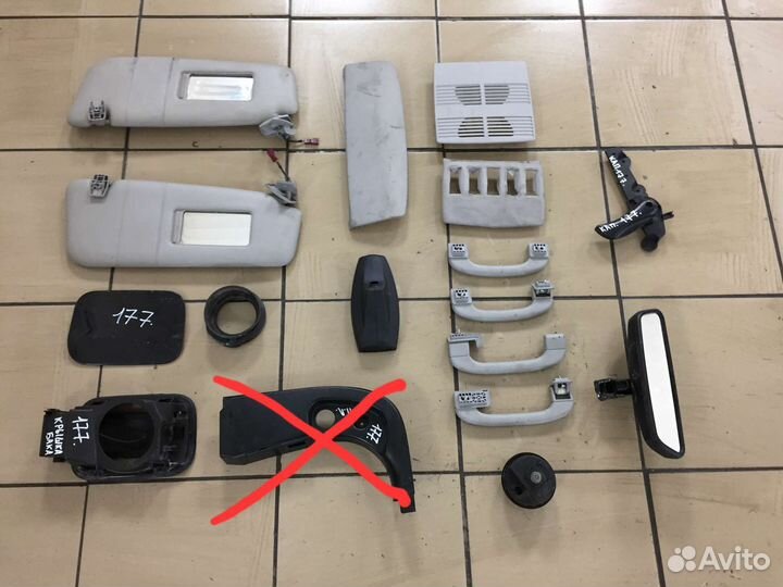 Пластик салона BMW 5 E60 рестайлинг