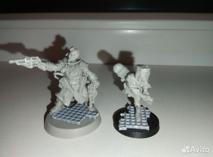 Warhammer Necromunda Kal Jericho and Scabs