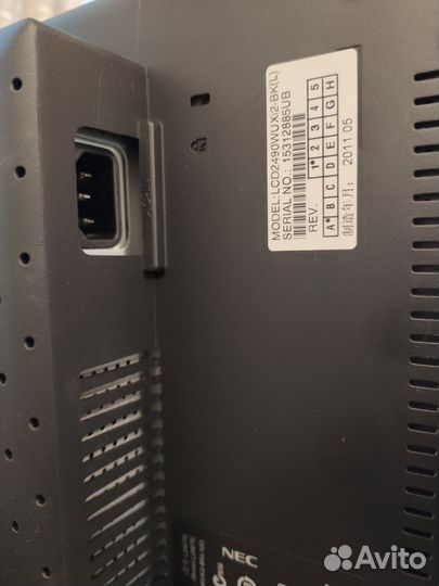 Монитор NEC multisync 2490 WUXi2