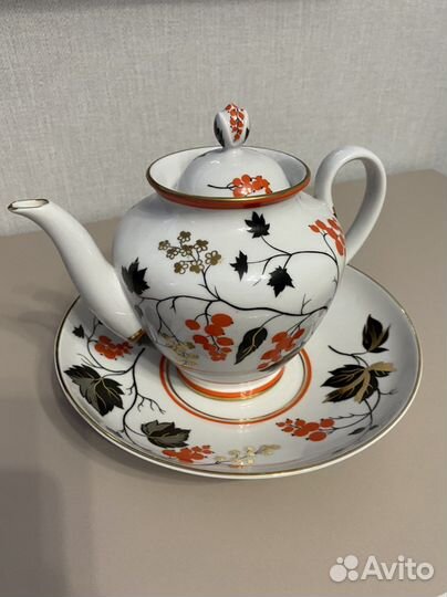 Лфз фарфор Красная смородина