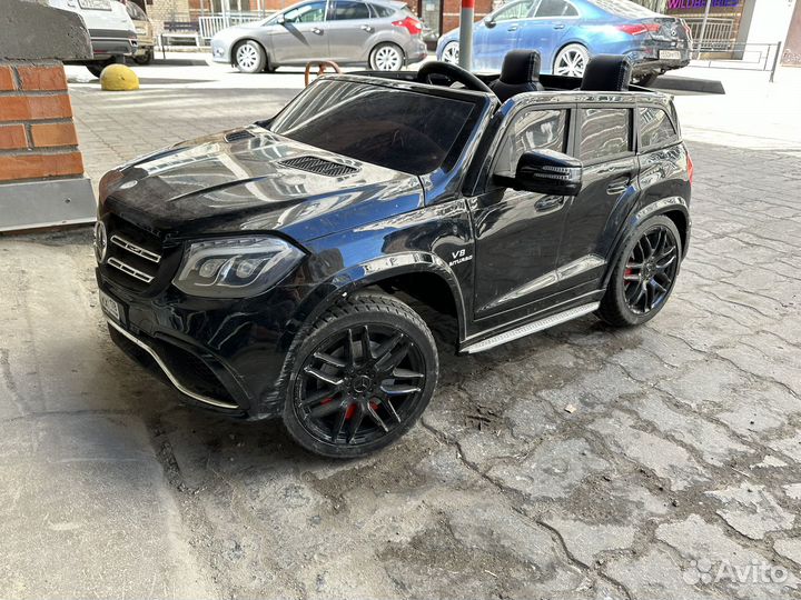 Элетромобиль детский mercedes benz gls63 amg