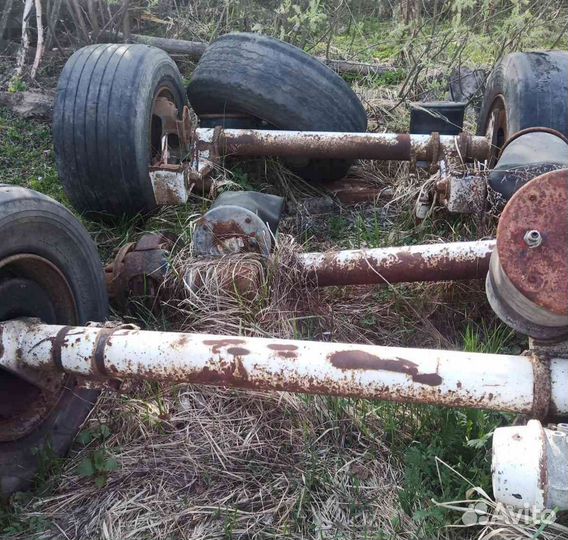 Ось RoR полуприцепа