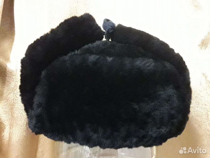 Мужская шапка из овчины