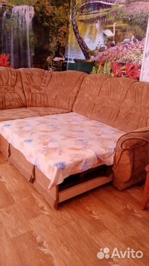 Большой угловой диван модульный бу