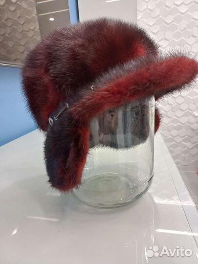Шапка норковая женская