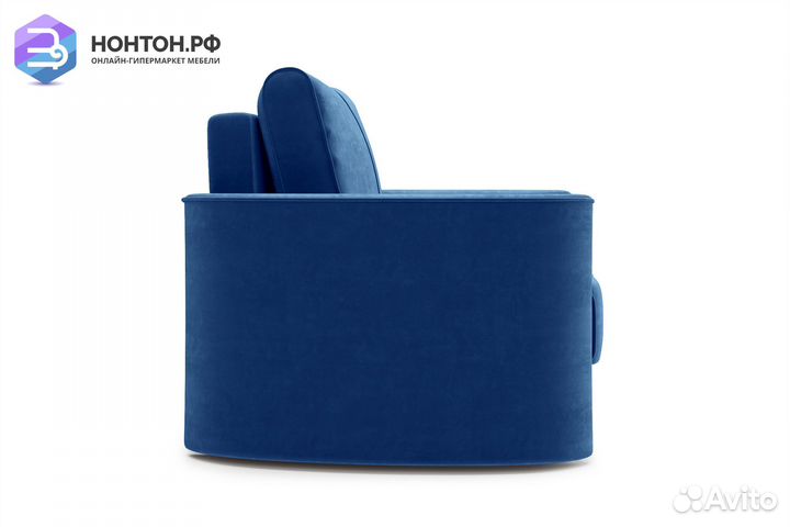 Кресло еврокнижка Колибри темно-синее