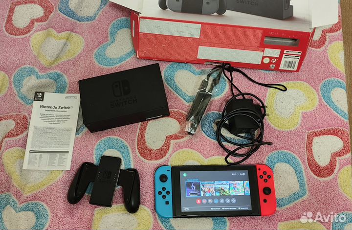 Nintendo switch rev 1 прошитая