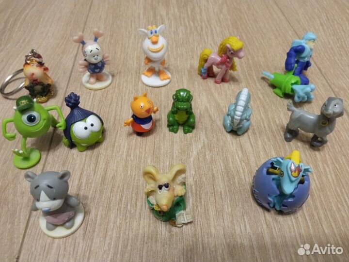 Киндер-сюрприз. Игрушки из разных серий