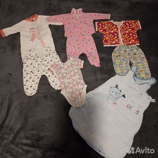 Одежда для новорожденных 56-62