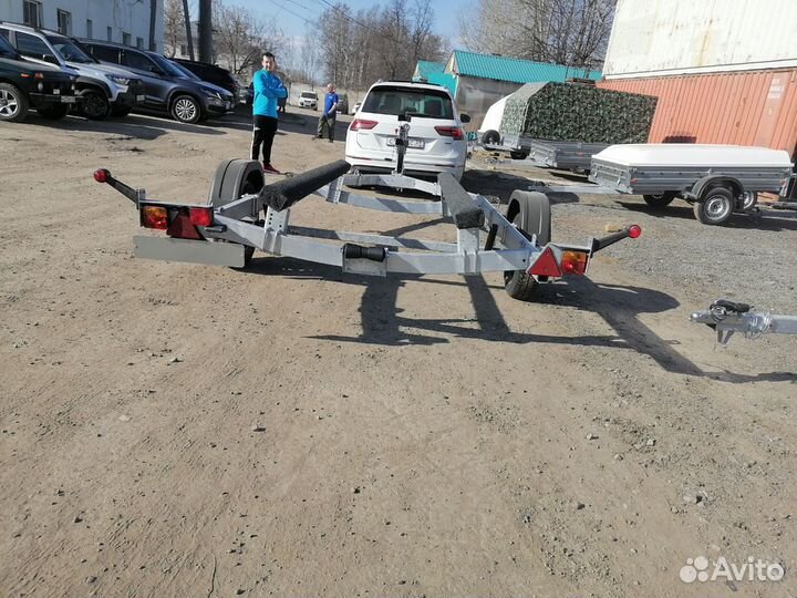 Прицеп легковой 81771G.021 с опорным колесом