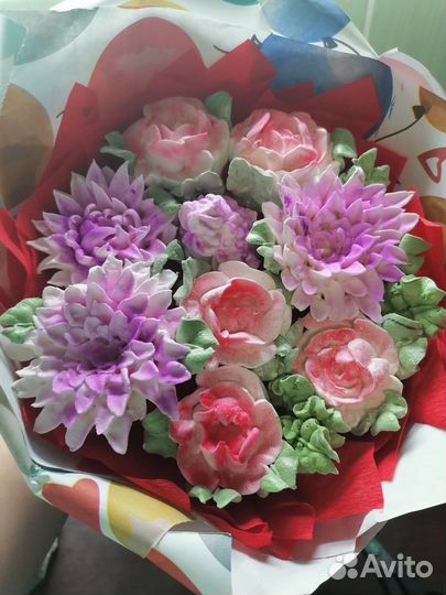 Зефирные букеты