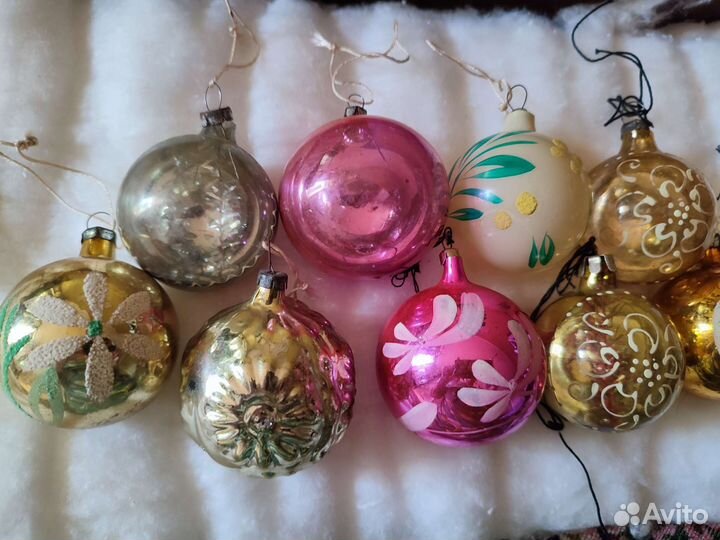 Елочные игрушки СССР