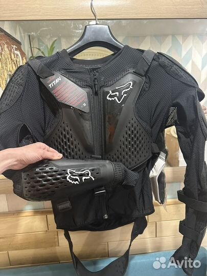 Панцирь Titan Sport Chest Guard Jacket fox