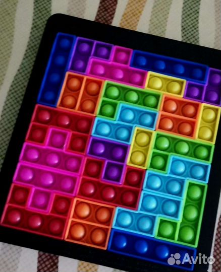 Тетрис монтессори попит Pop it