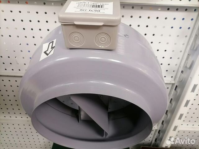 Вентилятор канальный металлический вкм-250