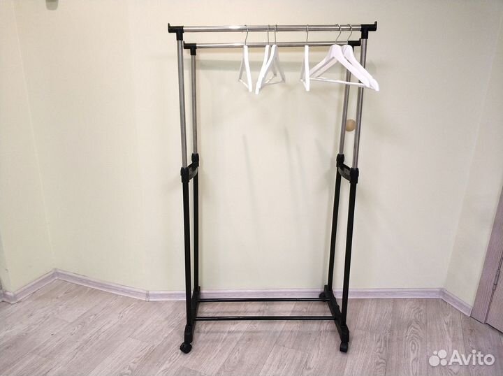 Напольная вешалка для одежды 80*42*(80-160) см