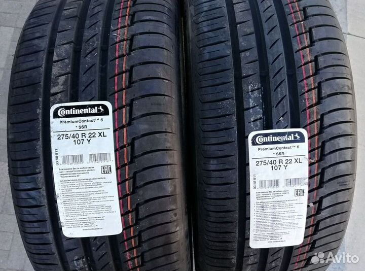 Continental PremiumContact 6 SSR 275/40 R22 107Y