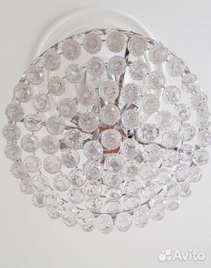 Люстра потолочная хрустальная